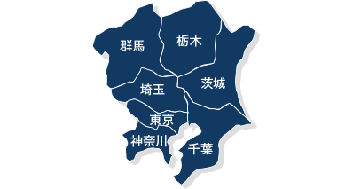 北関東地区地図