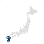 九州地区地図